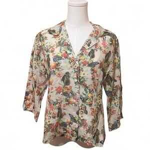 Floral Print Women's Top